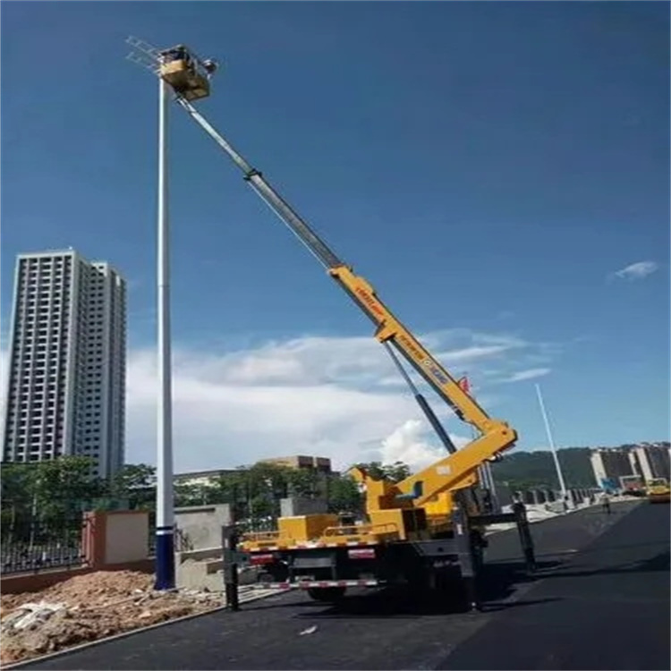 常熟维修路灯的曲臂升降车出租