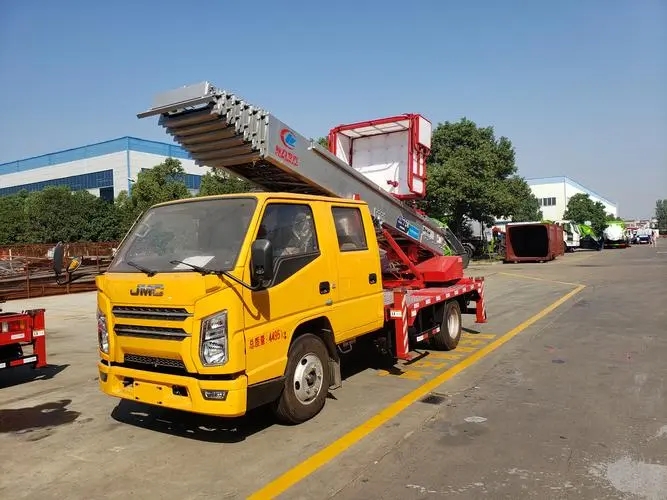 常熟附近云梯车出租 砂石搬运